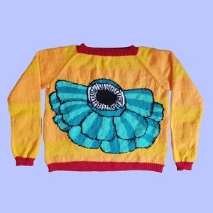 OOAK Handmade Artisian Knitted Sweater